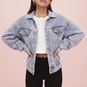CRY BABY Oversized Denim Jacket